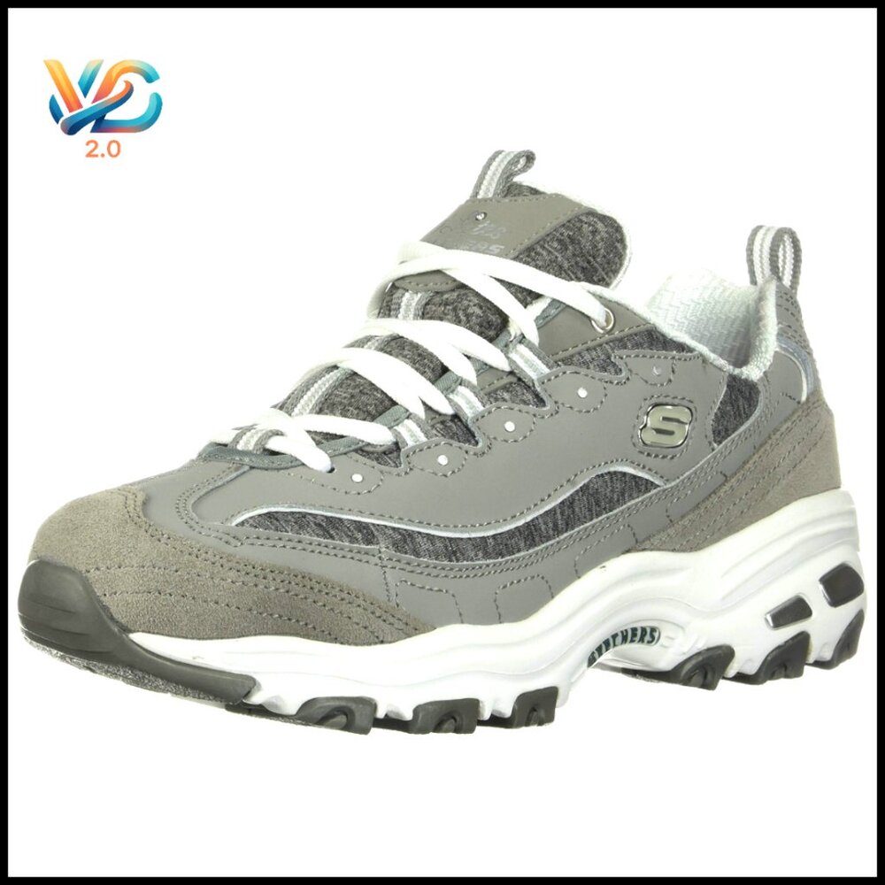 Women's Fashion Sneakers With Memory Foam Cushioning And Leather Upper